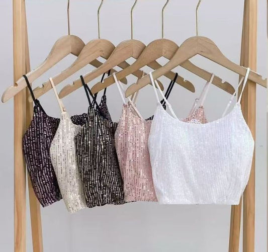 Sequin Shimmer Top