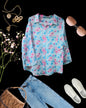 Floral Printed Pure Cotton Summer Loose Shirt