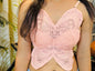 Beach Baby Lacy Butterfly Padded Top