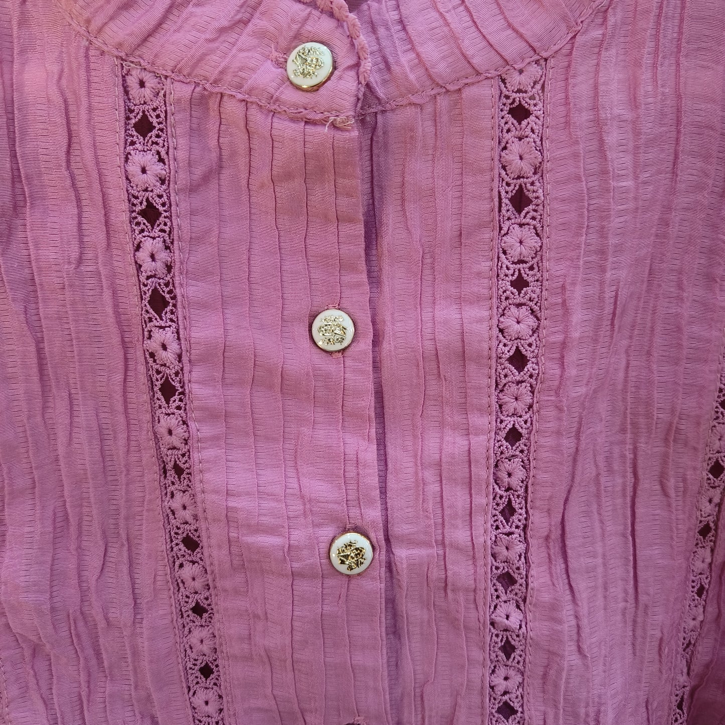 Pleated Cotton Designer Shirt