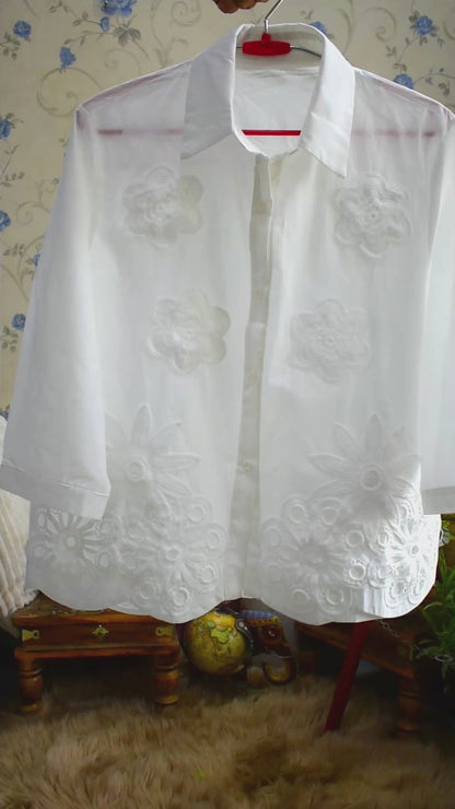 Daisy Daydream White Shirt